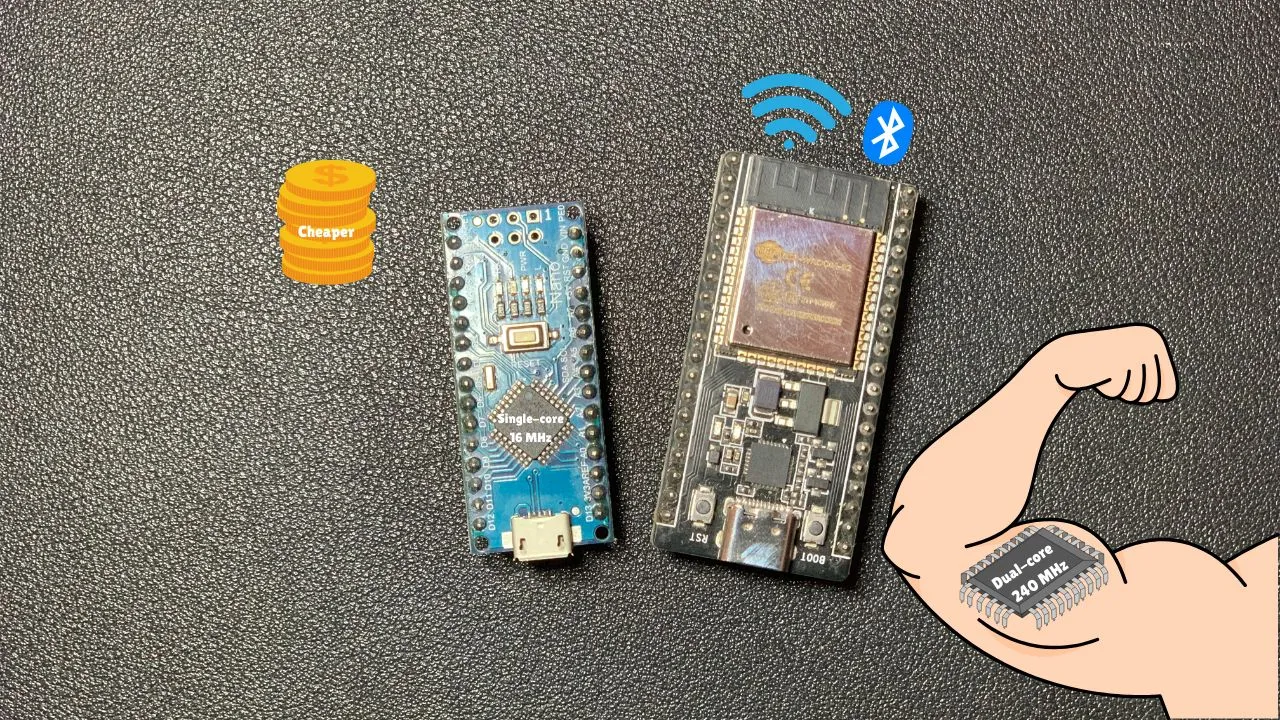 Arduino vs ESP32: Which One You Should Choose?